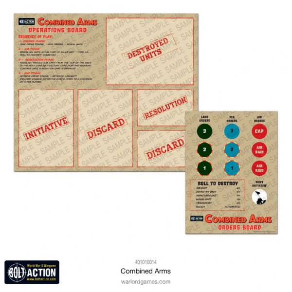 Bolt Action - Combined Arms - WWII Campaign Game