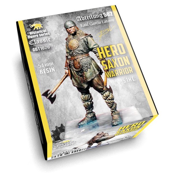 Abteilung 502 - Historical Figures Series - HERO SAXON WARRIOR 5TH C. 54mm Resin. (AK INTERACTIVE)