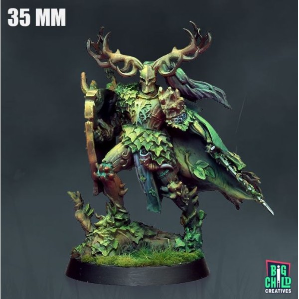 Big Child Creatives - 35mm Figures - Echoes of Camelot - The Green Knight