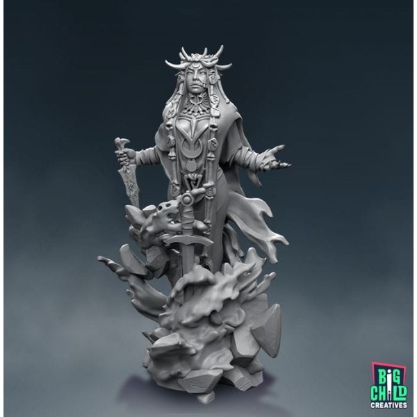 Big Child Creatives - 35mm Figures - Echoes of Camelot - Lady of the lake