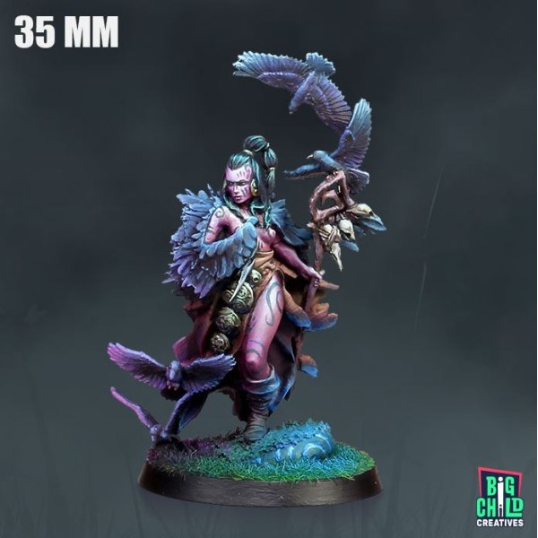 Big Child Creatives - 35mm Figures - Echoes of Camelot - Morgana Le Fay