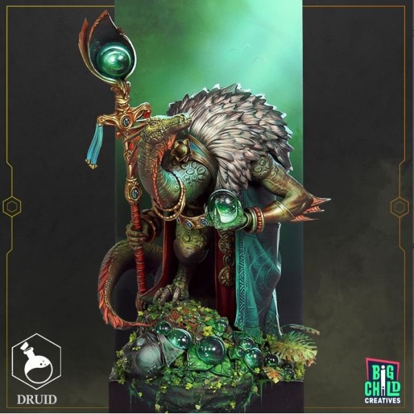 Big Child Creatives - 75mm Figures - Dungeons and Heroes - S’Riel “The Gatherer”