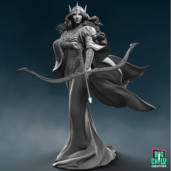 Big Child Creatives - 75mm Figures - Echoes of Camelot - Queen Guinevere