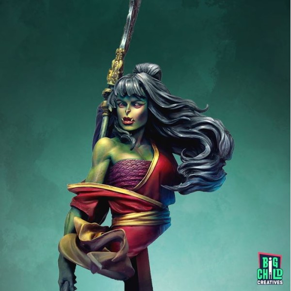 Big Child Creatives - Busts - Legends of the Jade Sea - Nataku