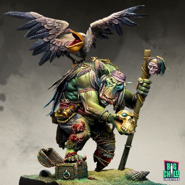 Big Child Creatives - 75mm Figures - Pirates of the Storm Coast - Papa Jambo the Mighty Shaman