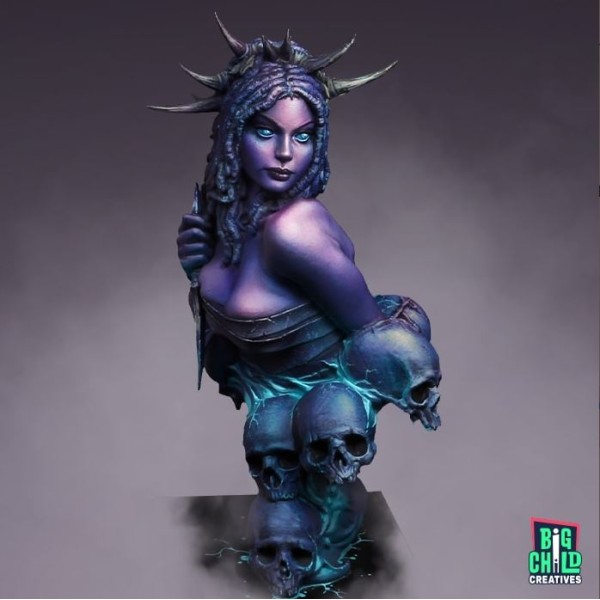 Big Child Creatives - Busts - Songs of War - Liadan, Oracle of the Varan´az ghar