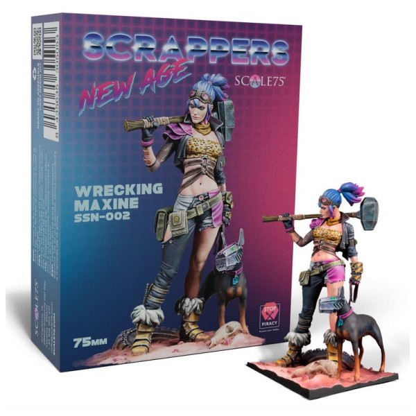 Scale75 Figures - New Age Scrappers - Wrecking Maxine (75mm)