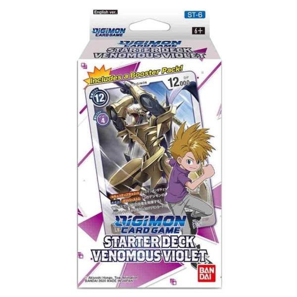 Clearance - Digimon Card Game - Series 04 - Starter Deck - Venomous Violet