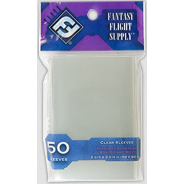 Clearance - Fantasy Flight - Standard European Board Game Sleeves