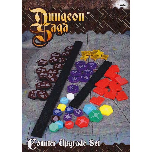 Clearance - Dungeon Saga - Acrylic Counter Upgrade Set