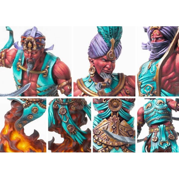 Conquest - The Last Argument of Kings - The Sorcerer Kings - Efreet Sword Dancers (Dual kit)