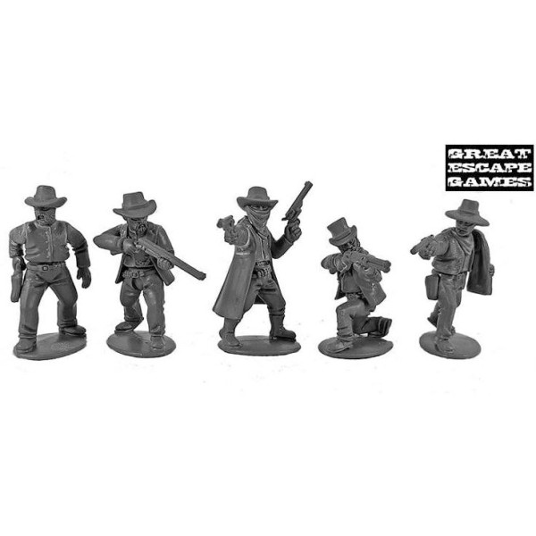 Dead Man's Hand - Plastic Gunfighters - Boxed Set