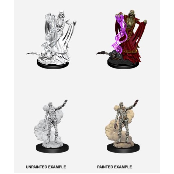 D&D - Nolzur's Marvelous Unpainted Minis: Lich and Mummy Lord