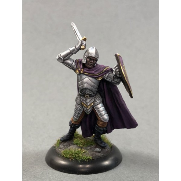 Dark Sword Miniatures - Visions in Fantasy - Male Warrior with Sword and Shield Dark Sword Miniatures - Visions in Fantasy - Male Warrior with Sword and Shield