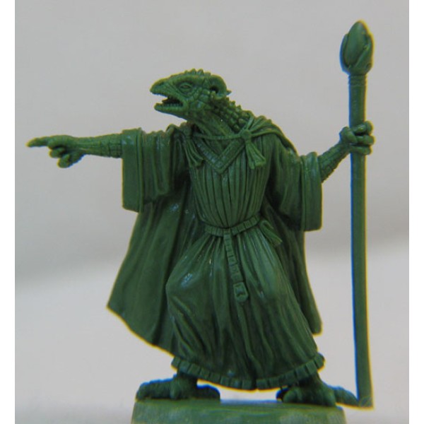 Dark Sword Miniatures - Visions in Fantasy - Dragonkin Mage with Staff Dark Sword Miniatures - Visions in Fantasy - Dragonkin Mage with Staff