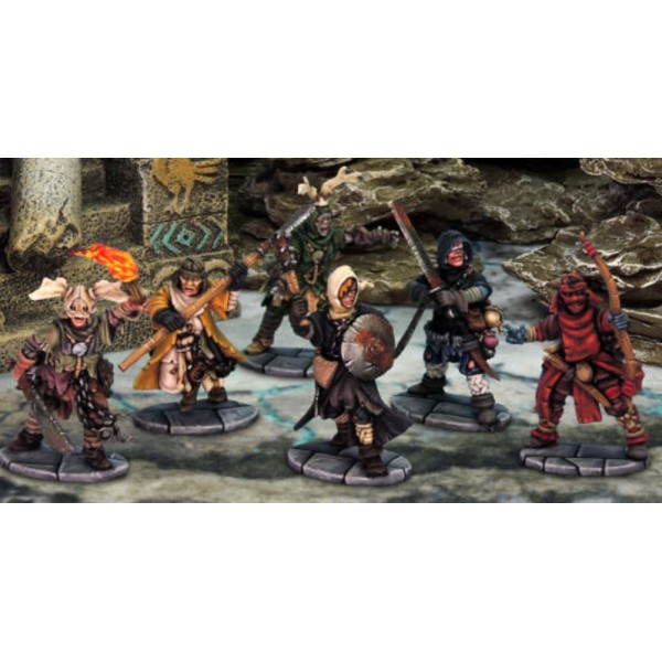 Frostgrave - Plastic Cultists II (Female) Boxed Set