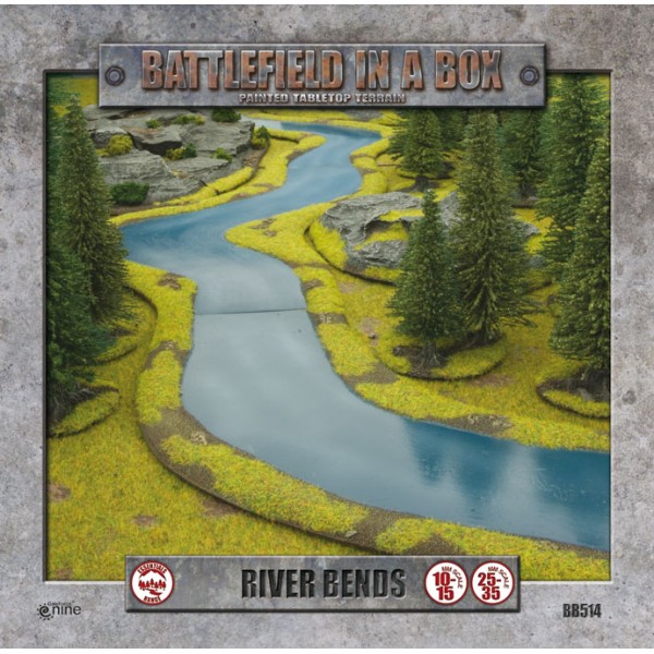 GF9 - Battlefield in a Box - River Expansion - Bends GF9 - Battlefield in a Box - River Expansion - Bends