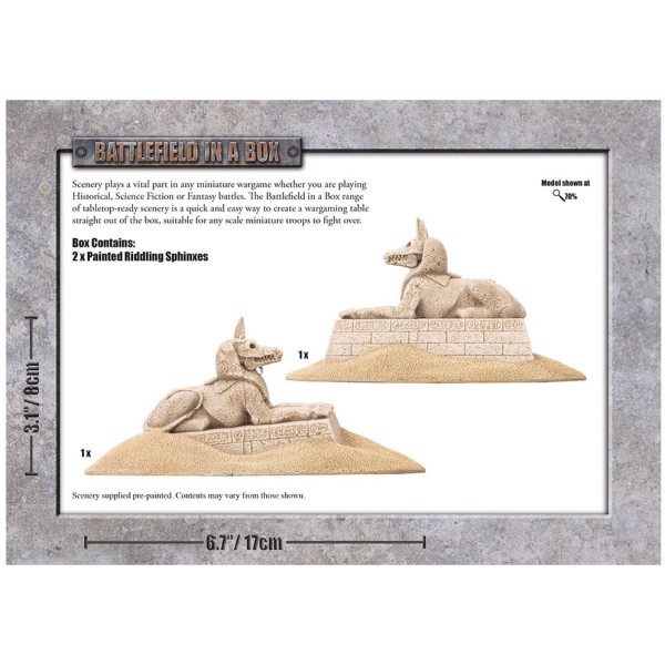 GF9 - Battlefield in a Box - Forgotten City - Riddling Sphinxes