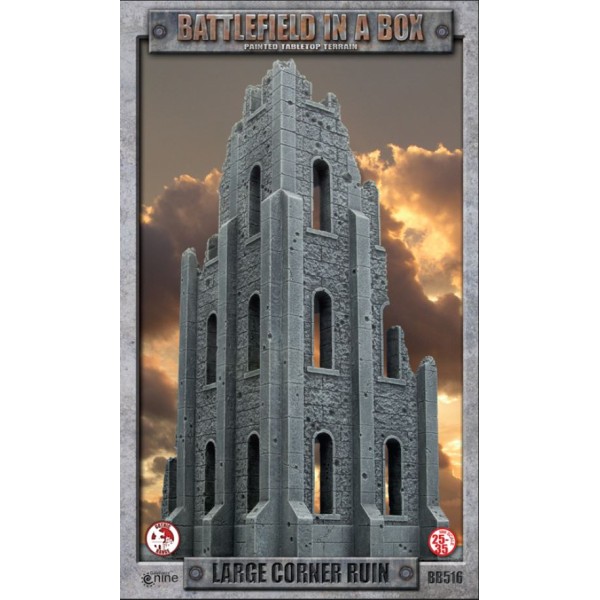 GF9 - Battlefield in a Box - Large Corner Ruin