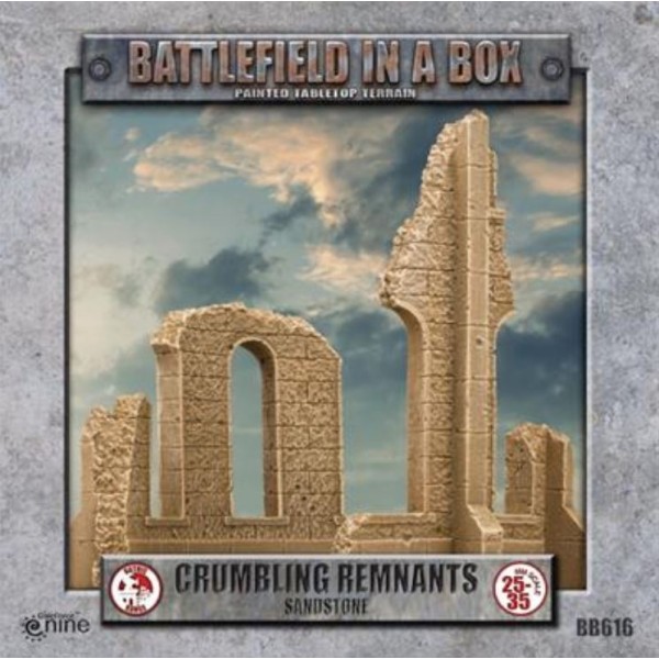 GF9 - Battlefield in a Box - Gothic Battlefields - Crumbling Remnants (Sandstone)