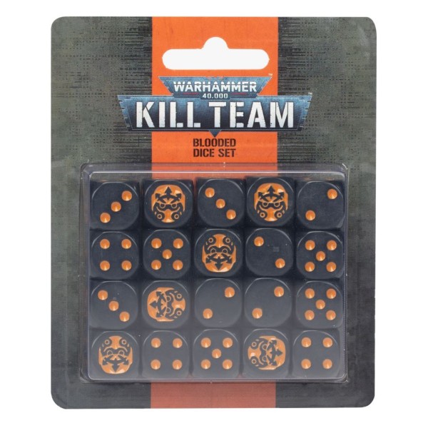 Clearance - Warhammer 40K - Kill Team - Blooded Traitors Dice Set