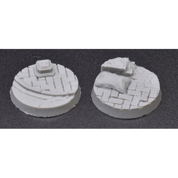 Gamers Grass - Resin Bases - Urban Warfare - Round 32mm (10)