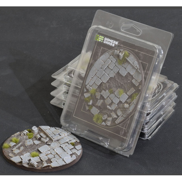Gamers Grass - Battle Ready Bases - Temple - Oval 120mm (1)