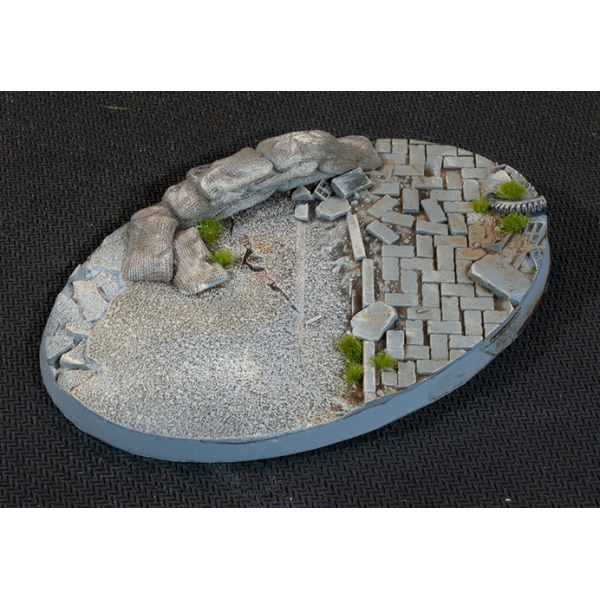 Gamers Grass - Battle Ready Bases - Urban Warfare - Oval 105mm (1)