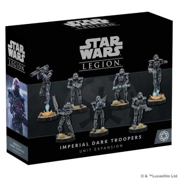 Star Wars - Legion Miniatures Game - Dark Troopers Unit Expansion