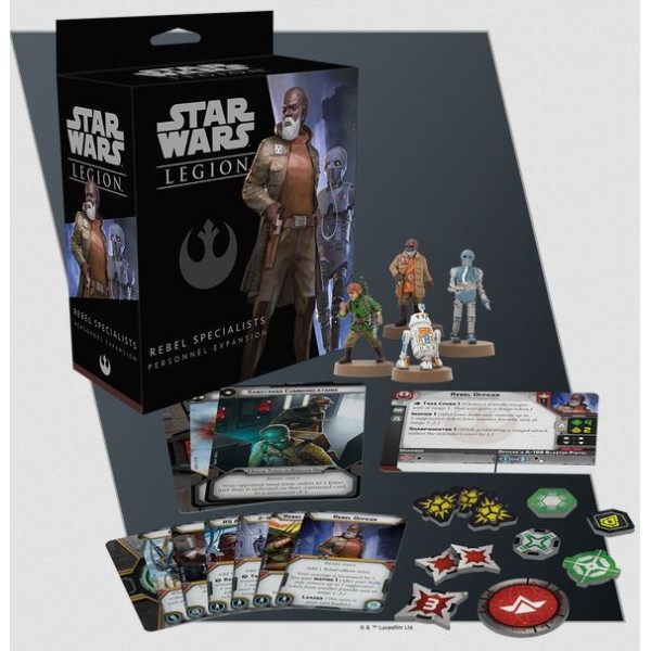Star Wars - Legion Miniatures Game - Rebel Specialists Personnel Expansion