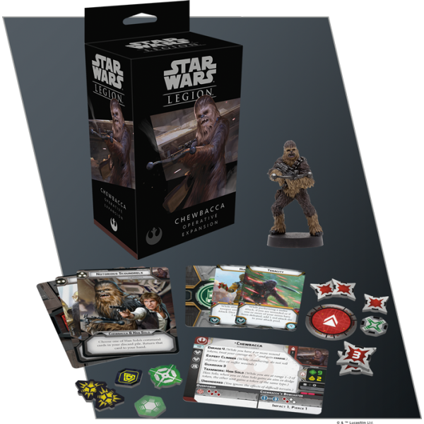 Star Wars - Legion Miniatures Game - Chewbacca Operative Expansion Star Wars - Legion Miniatures Game - Chewbacca Operative Expansion