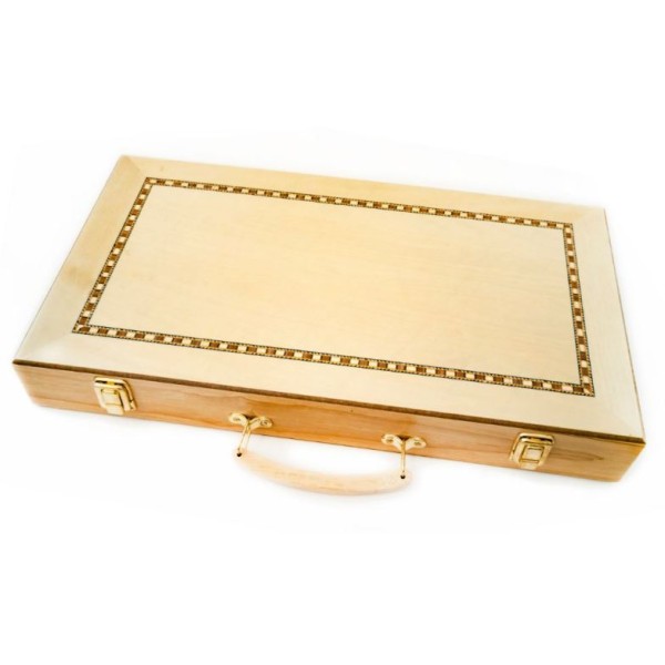 Clearance - LPG Gaming - Family Classics - Wooden Folding Backgammon Case (45cm)