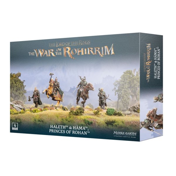 Middle-Earth Strategy Battle Game - Haleth™ & Háma™, Princes of Rohan™