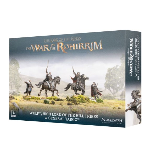 Middle-Earth Strategy Battle Game - Wulf™, High Lord of the Hill Tribes and General Targg™