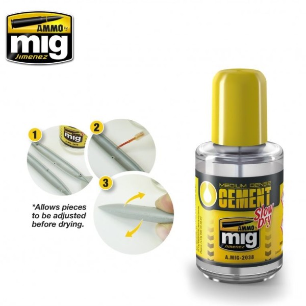 Mig AMMO - MEDIUM DENSITY CEMENT - SLOW DRY
