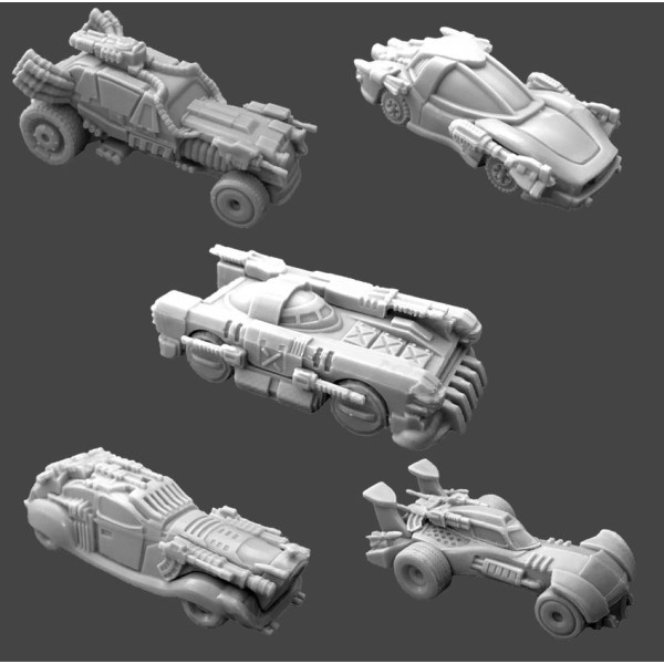 Car Wars - Sixth Edition - Miniatures Set 3