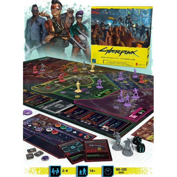 Cyberpunk 2077: Gangs of Night City - The Miniatures Board Game