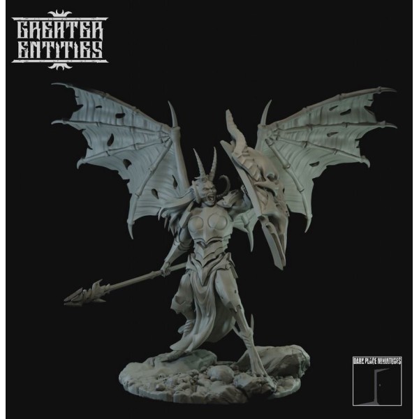 Dark Place Miniatures - Greater Entities - Manca the Golden Lord