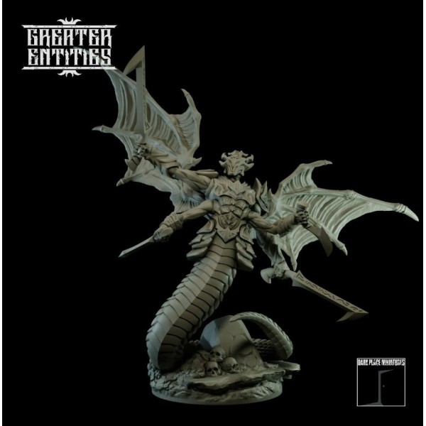 Dark Place Miniatures - Greater Entities - Ophys The Corruptor