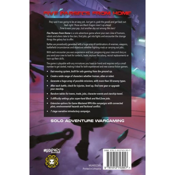 Five Parsecs From Home - Solo Adventure Wargaming