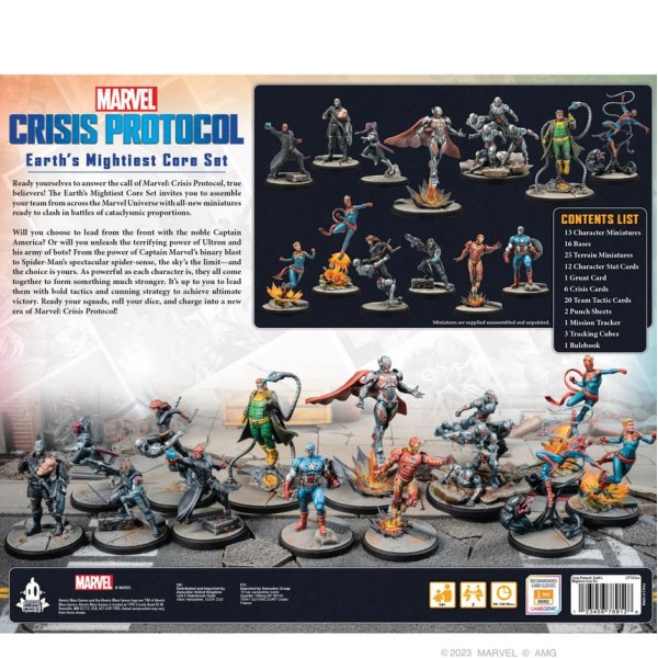 Marvel - Crisis Protocol - Earth's Mightiest Core Set 