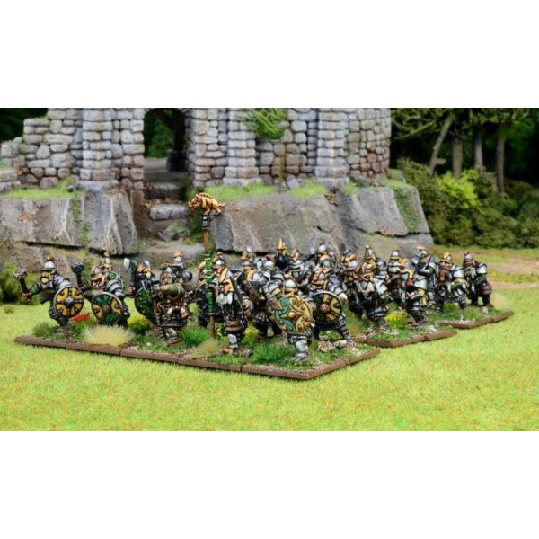 Oathmark - Dwarf HEAVY Infantry - Plastic Boxed Set