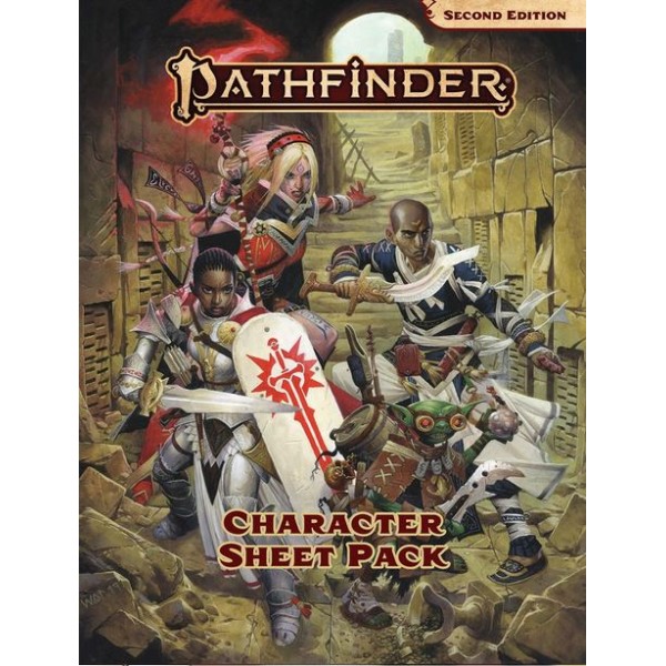 Clearance - Pathfinder RPG - 2nd Edition - Character Sheet Pack Clearance - Pathfinder RPG - 2nd Edition - Character Sheet Pack