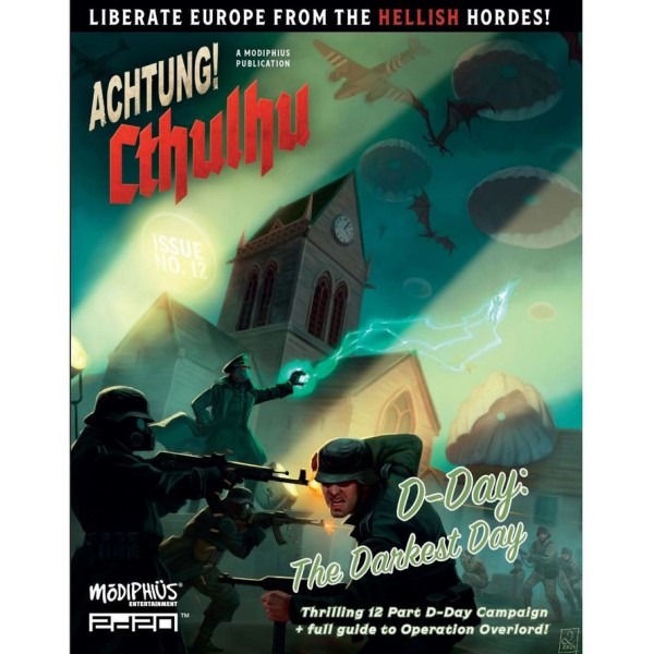 Achtung! Cthulhu - 2D20 RPG - D-Day: The Darkest Day