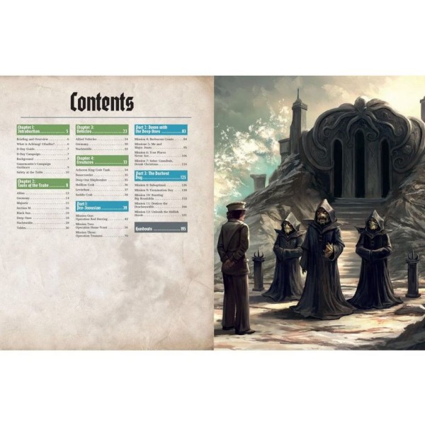 Achtung! Cthulhu - 2D20 RPG - D-Day: The Darkest Day