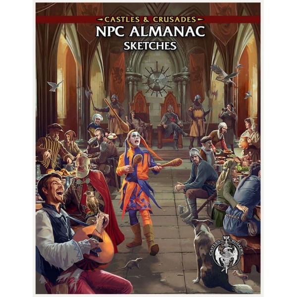 Castles & Crusades RPG - NPC Almanac - Sketches