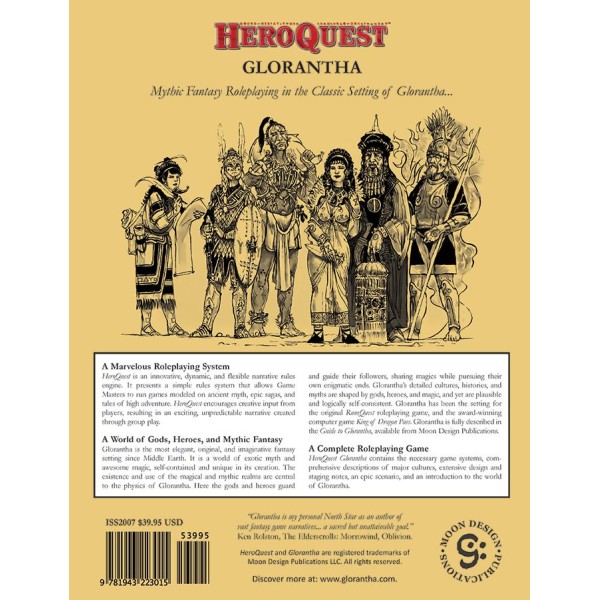 HeroQuest - Glorantha - RPG