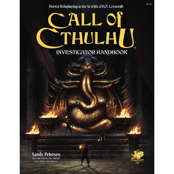 Call of Cthulhu RPG - Investigator Handbook (7th ed.) HC Call of Cthulhu RPG - Investigator Handbook (7th ed.) HC