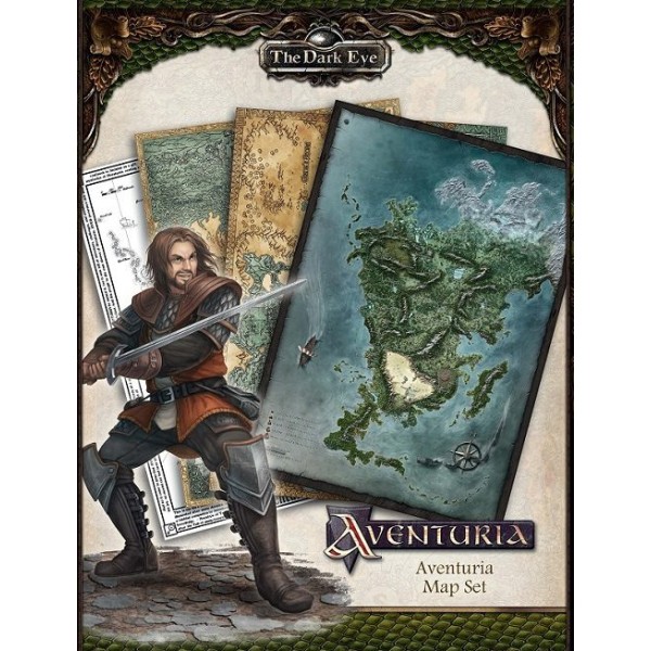 The Dark Eye - Fantasy RPG - Aventuria Map Set The Dark Eye - Fantasy RPG - Aventuria Map Set