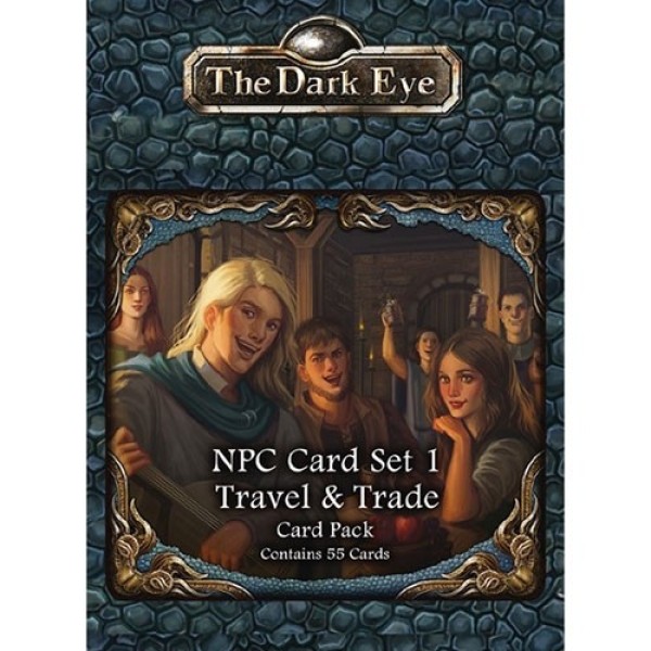 The Dark Eye - Fantasy RPG - NPC Card Set 1 - Travel & Trade The Dark Eye - Fantasy RPG - NPC Card Set 1 - Travel & Trade